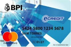 bpi e credit mastercard