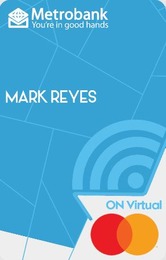 metrobank on virtual mastercard