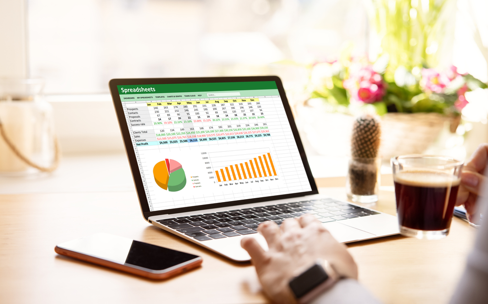 an excel file of expense tracker