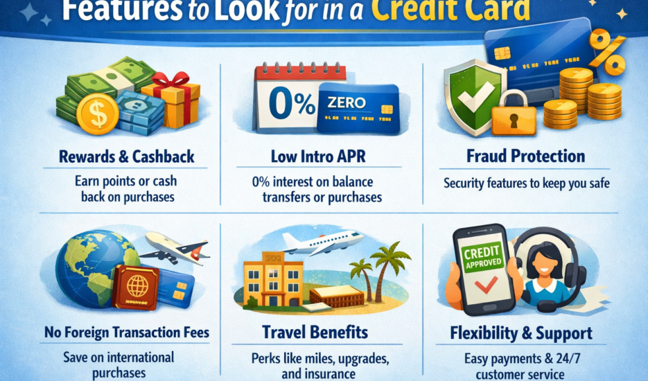 Top 8 Features to Look for in a Credit Card in 2026