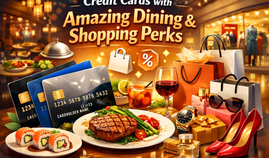 5 Credit Cards with Amazing Dining and Shopping Perks