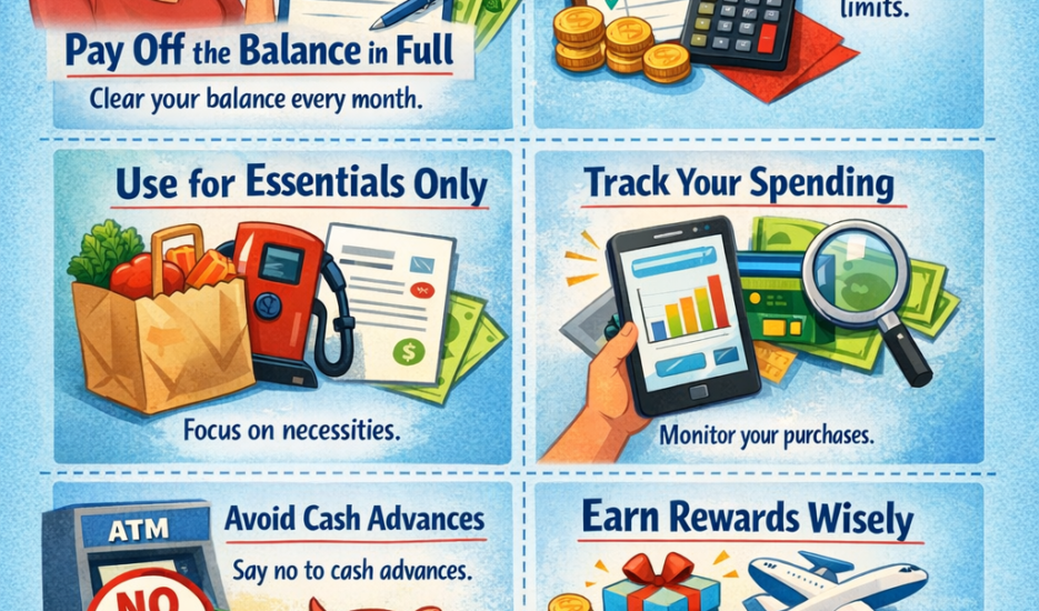 10 Ways to Use Your Credit Card Without Getting into Debt