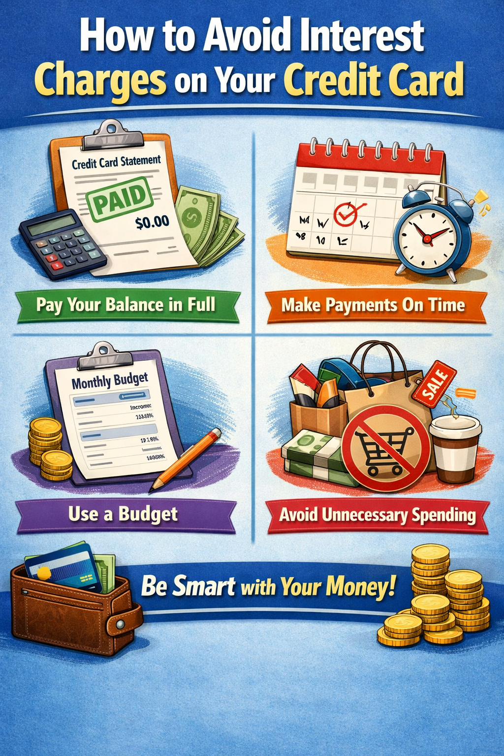 How to Avoid Interest Charges on Your Credit Card