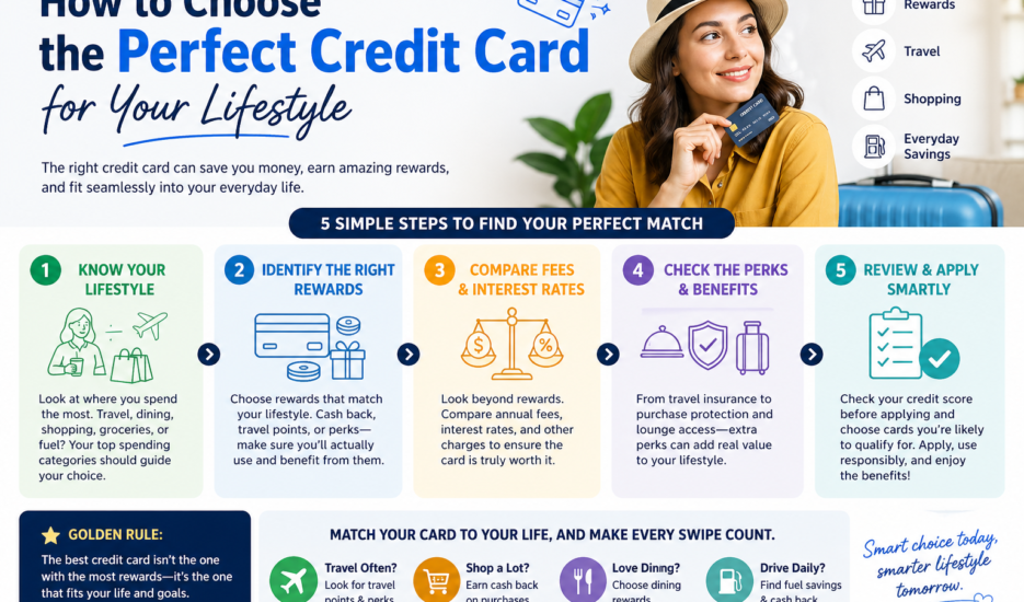 How to Choose the Perfect Credit Card for Your Lifestyle