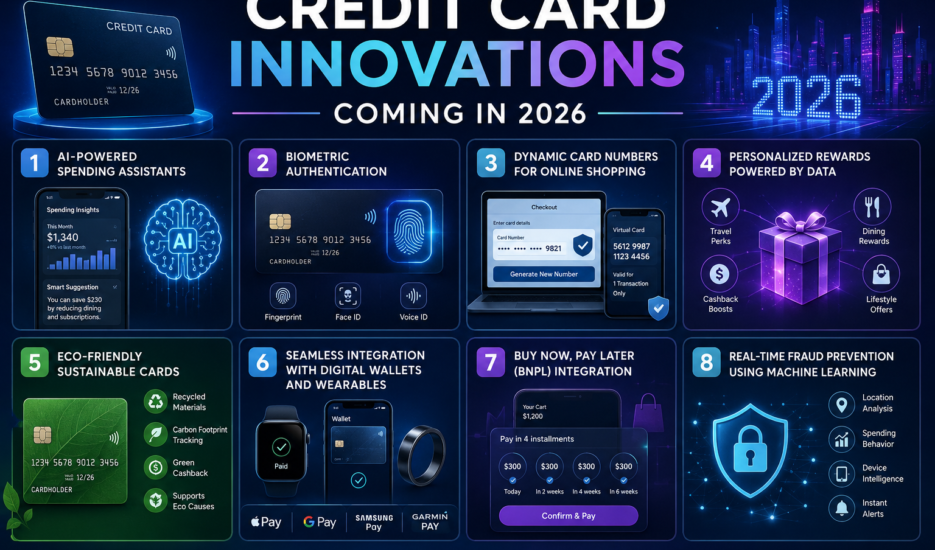 Top 8 Credit Card Innovations Coming in 2026
