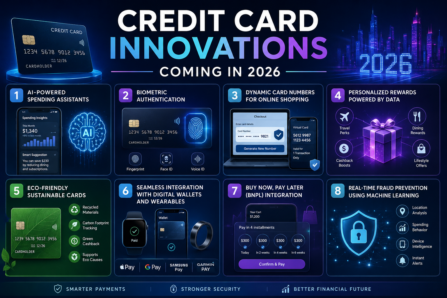 Top 8 Credit Card Innovations Coming in 2026