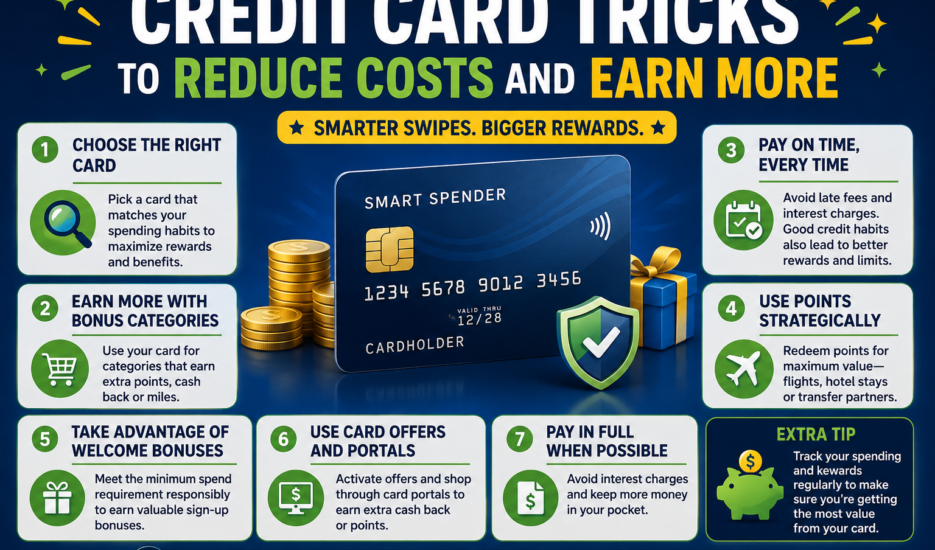 7 Credit Card Tricks to Reduce Costs and Earn More