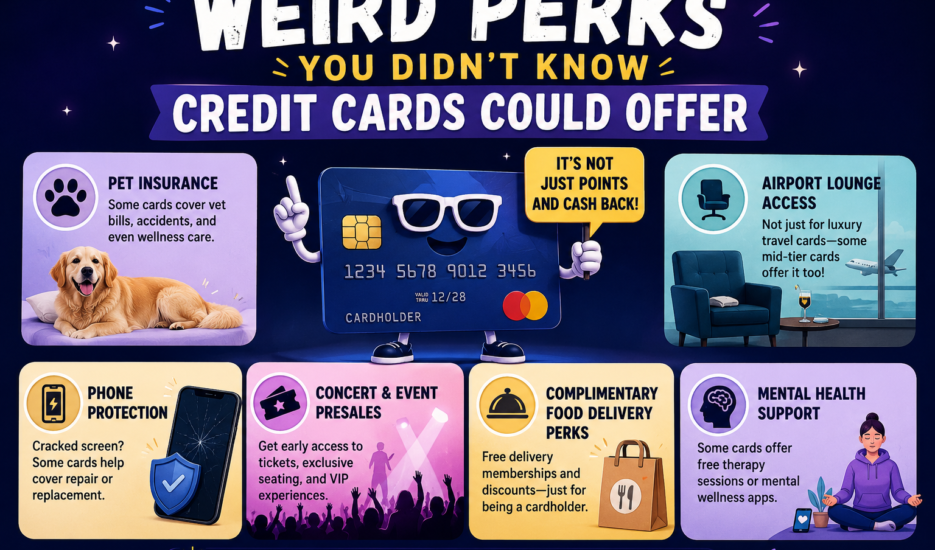 5 Weird Perks You Didn’t Know Credit Cards Could Offer
