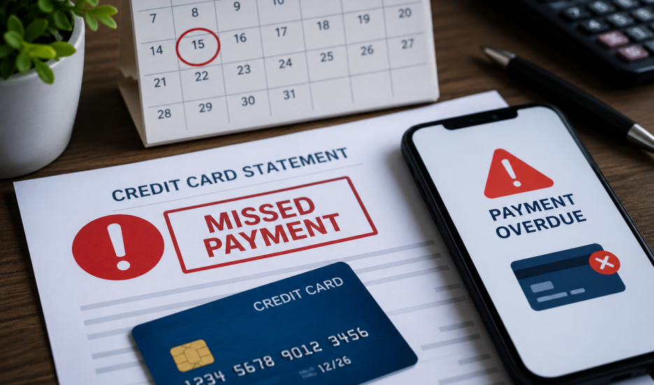 What Happens If You Miss a Credit Card Payment?