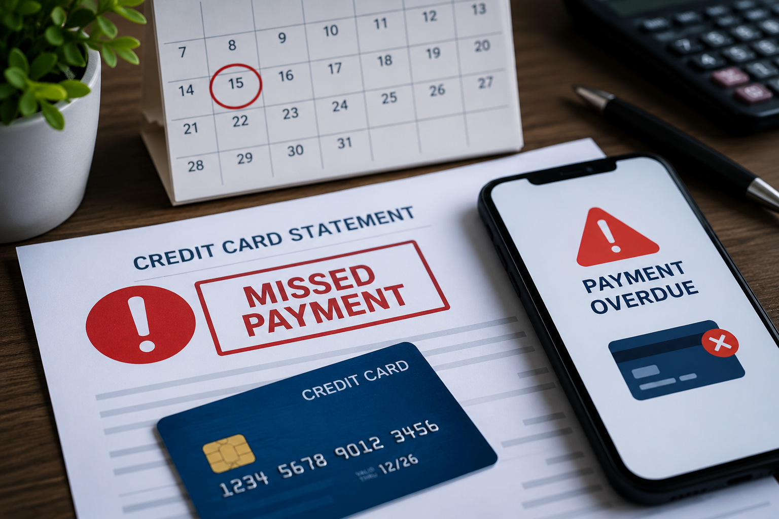 What Happens If You Miss a Credit Card Payment?