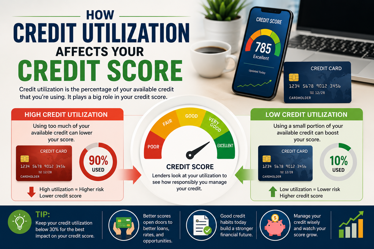 How Credit Utilization Affects Your Credit Score
