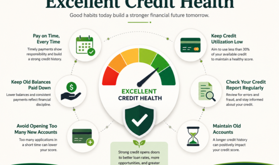 ways to maintain excellent credit health