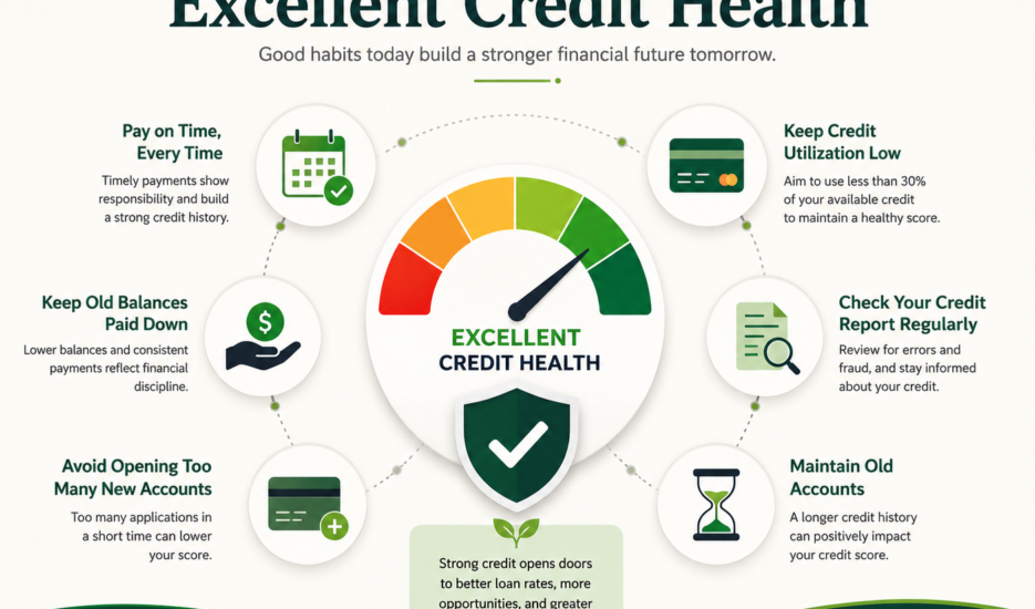 7 Ways to Maintain Excellent Credit Health