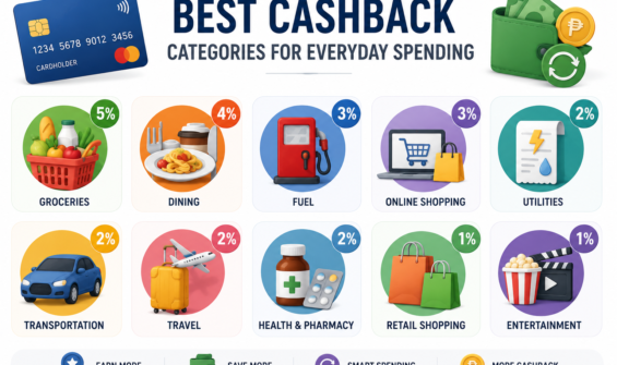 best cashback categories for everyday spending
