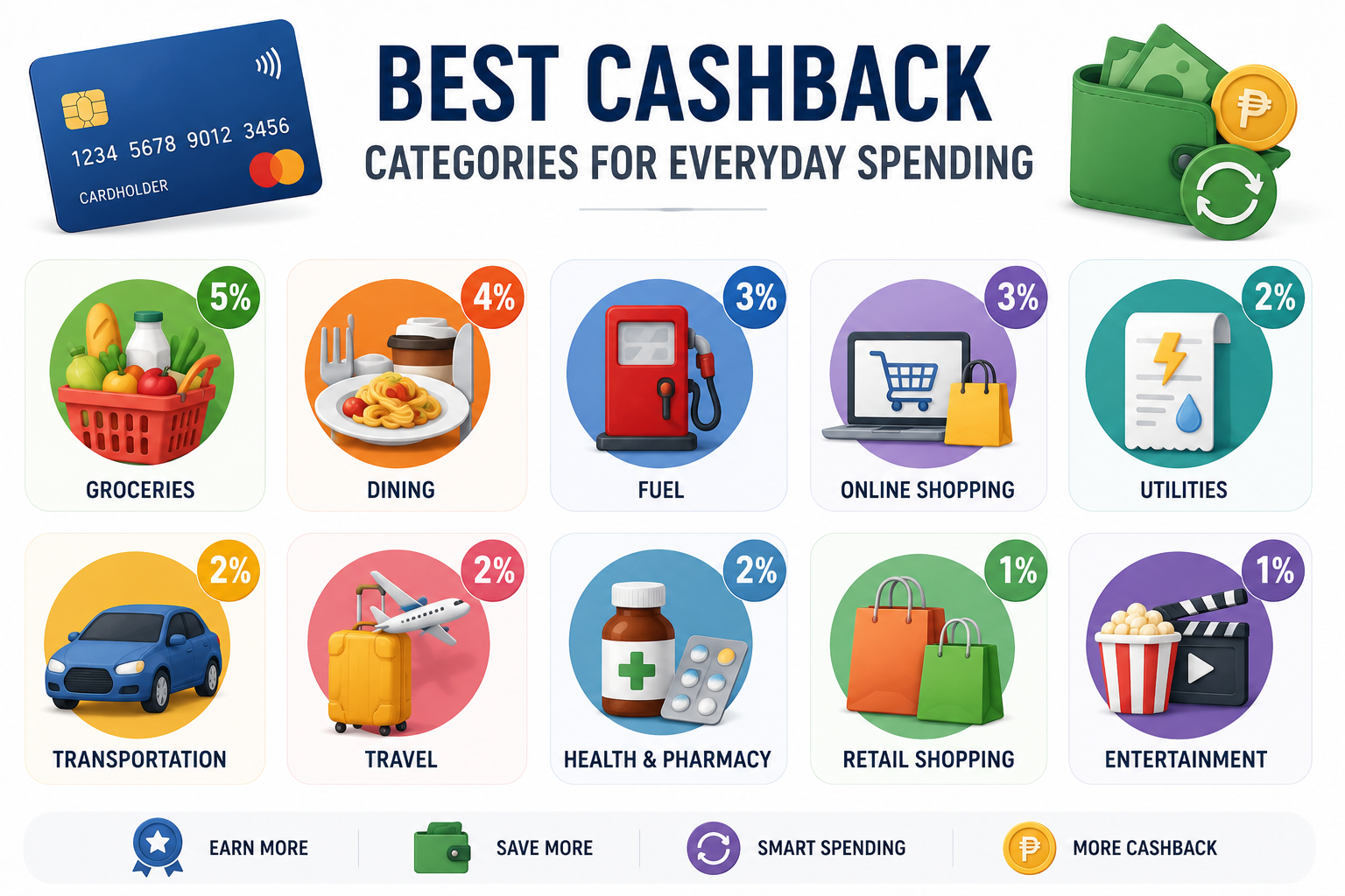 Best Cashback Categories for Everyday Spending