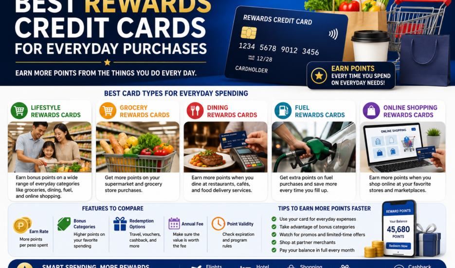Best Rewards Credit Cards for Everyday Purchases
