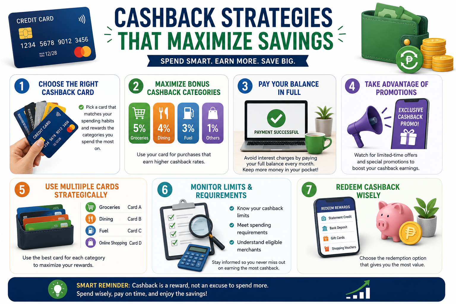 7 Cashback Strategies That Maximize Savings